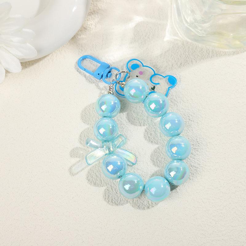 1Pc Cartoon Anti-Lost Bracelet For Mobile Phone Case Wrist Strap Car Keychain Cute Phone Charm