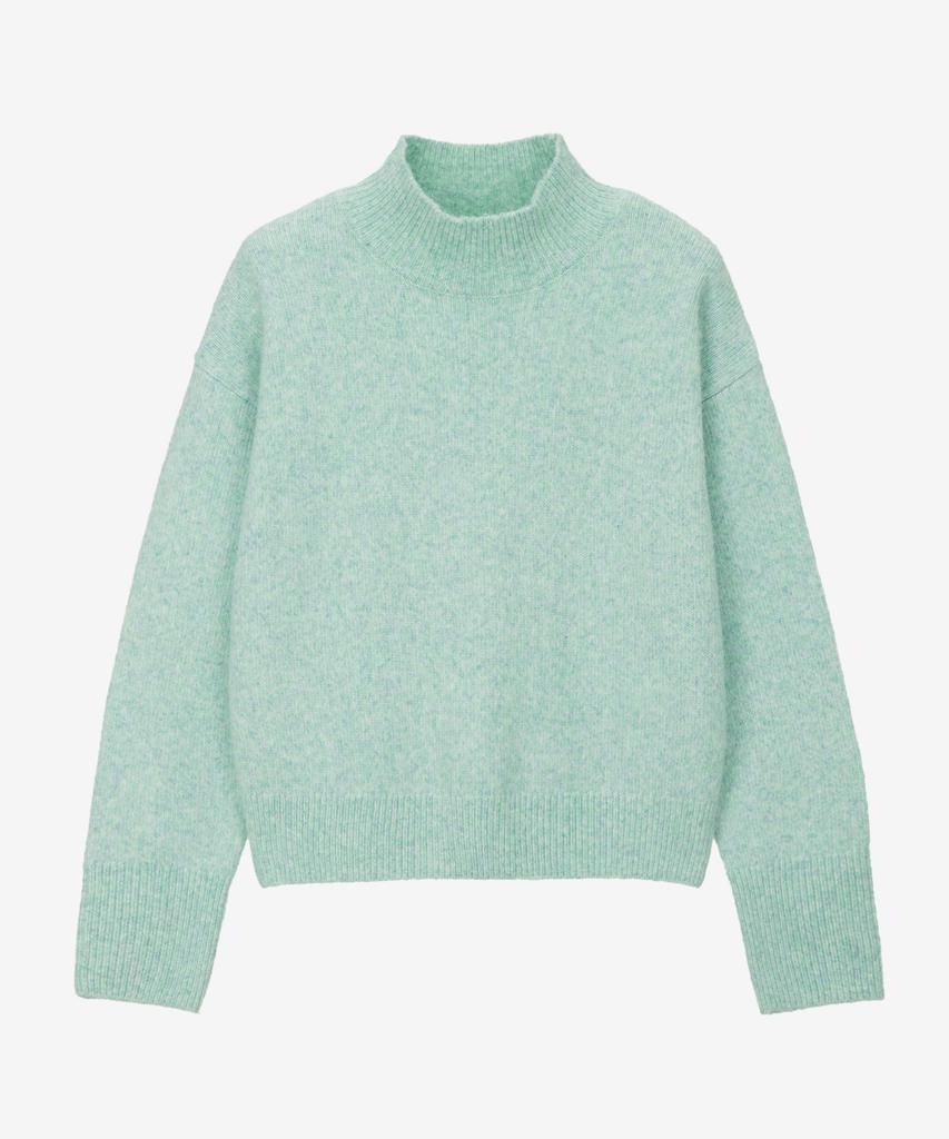 MIND BRIDGE WOMEN [W][Air Wool] Half Neck Knit - 2 Colors