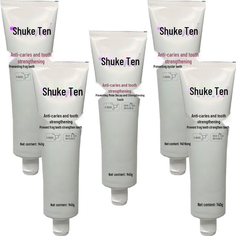 Shuke Anti-Cavity Toothpaste 5-Pack
