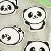 6 Pcs Animal Sew On/Iron On Patches Cartoon Panda Embroidered Patches Sewing Patches Applique Patches for Bag Decoration