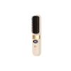 Cordless Hair Straightening Brush - USB Rechargeable Straightener and Comb