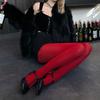 2026 New Red Pantyhose Female New Year Red Socks Gothic Sexy Anti-hook Silk Velvet Stocking Wedding Bride's Leggings for Women
