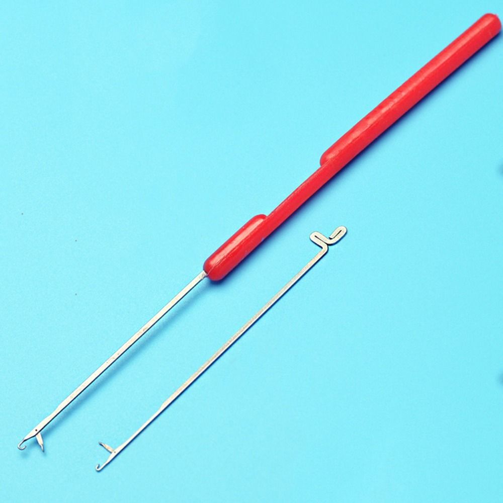 10pcs/set Plastic Crochet Hook Needle Knitting Micro Hook Needle  for Jumbo Braiding