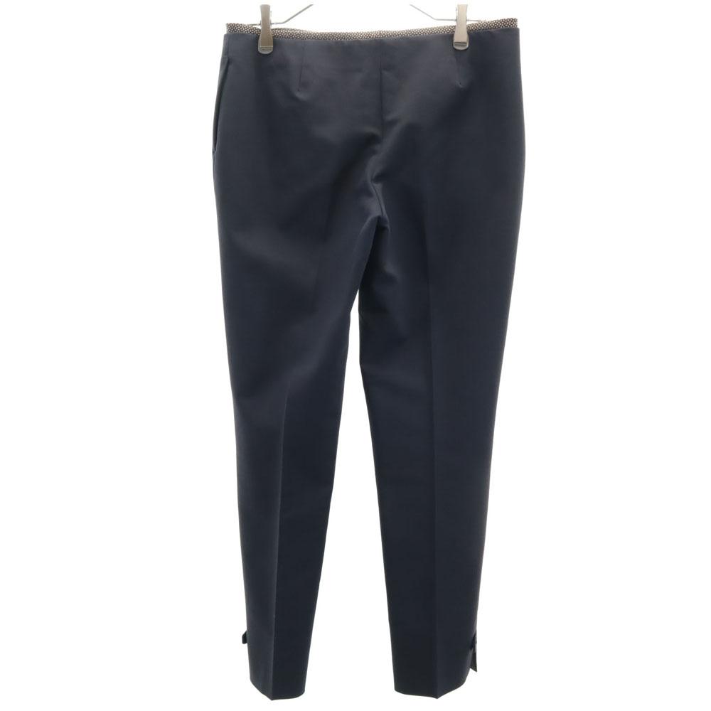 JIL SANDER Made in Italy Wool Blend Slacks pants 36 Navy Women Used