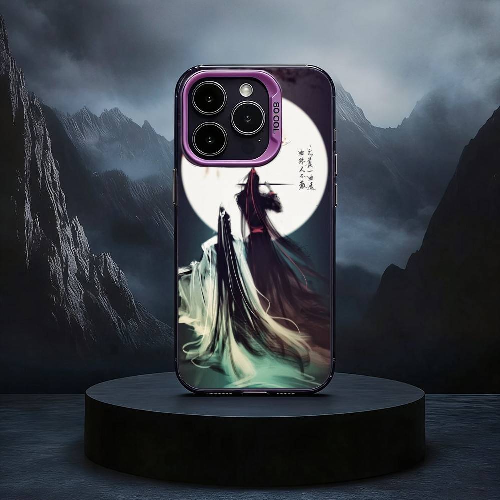 

Mo D-Dao Z-Zu Shi-s Black Candy silver phone case Phone Case For iPhone17,16,15,14,13,12,11 Plus,Pro Max iPhone16se4