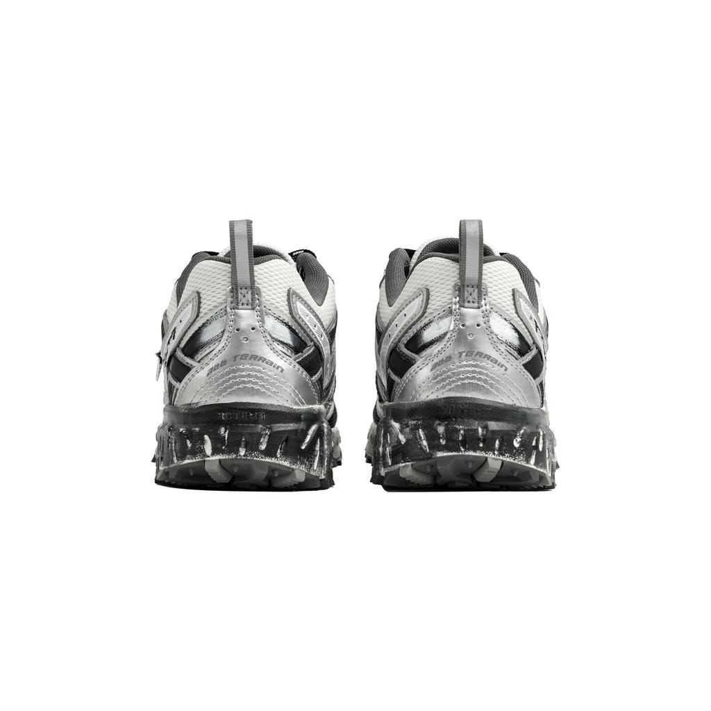 New Balance NB 410 V5 Cushioning Abrasion Resistant Low top Running Shoes Unisex Silver Black MT410KM5(Team113-S-BOX)