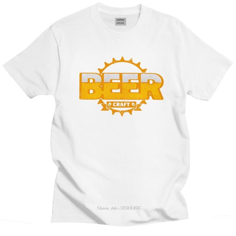 Cool Beer Craft Tshirt Unisex Oneck ShortSleeve Drink Lover Summer Tshirt Cotton Streetwear Fashion Tee Shirt Gift Clothing