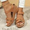 Fashion New Style Women Sandals Soft Stitching Ladies Comfortable Flat Sandals Women Open Toe Beach Shoes Woman Footwear Sandals Treking