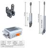 Remote 2.4G Control Receiver Component Programmable Sprayer Motor Telescopic Push Rod Music Box Power Parts Building Block Led