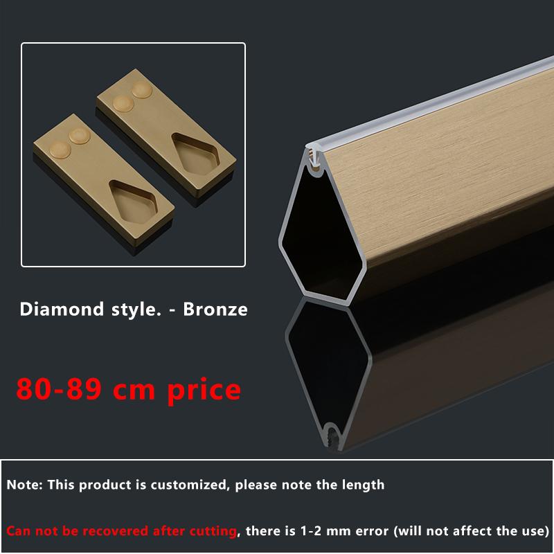 Wardrobe Hanging Rod Single Pole Wardrobe Horizontal Rod Cabinet Hanging Rod Clothes Airing Rod Non-slip Mute Set Of Fixed Seat