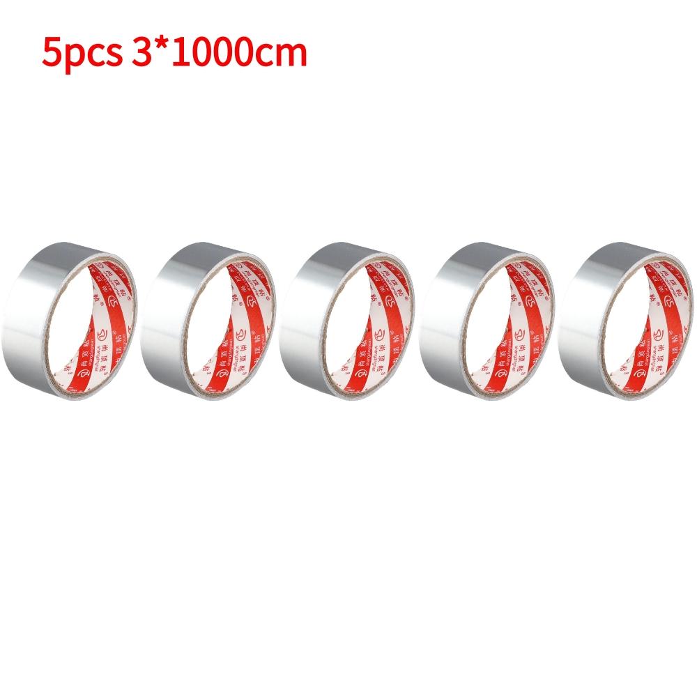 Aluminum Foil Duct Tape Professional Grade Silver Adhesive Sealing Tape for HVAC Refrigerator Heat Insulation Leak Proof Tape