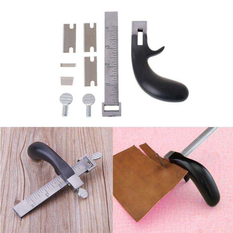 Professional Draw Gauge Leather Strap String Belt Cutter Hand Cutting Leathercraft Tools top sale