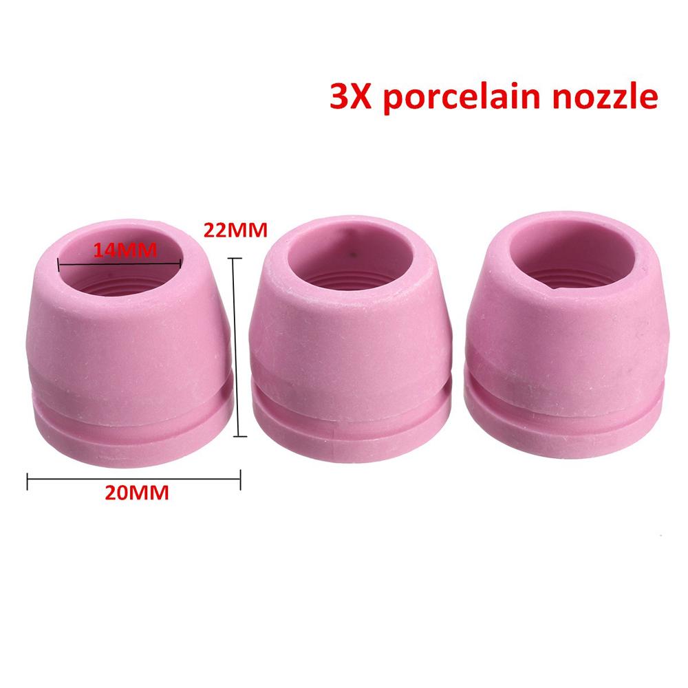 26Pcs Plasma Cutter Consumables Kit SG 55 AG 60 WSD 60P Cutting Torch Tip Nozzle