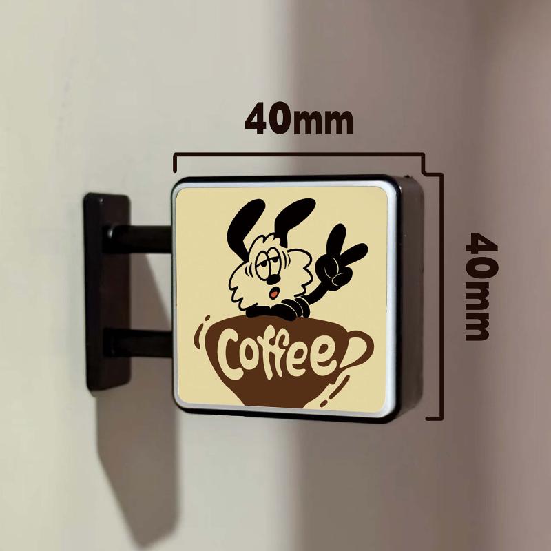 Mini Lightbox Fridge Magnet Coffee Creative Tourism Souvenir Magnetic Luminous Light Box Home Decoration Gift