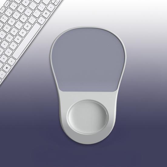 Podložka pod myš s opěrkou zápěstí Ergonomická Protiskluzová Úleva od bolesti zápěstí Podložka pod myš pro notebook Počítačová podložka s polštářkem na podporu zápěstí PC Příslušenství