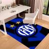 Inter Milan logo1 Printed Absorbent Washable Carpet, Non-Slip Bathroom Mats, Kitchen Rugs, Yoga Mat,Living Room Entrance, Camping Picnic Rugs
