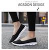 Spring Mesh Women's Flat Shoes: Soft, Comfortable, Breathable, Low-Cut Casual Sneakers, Sizes 35-42