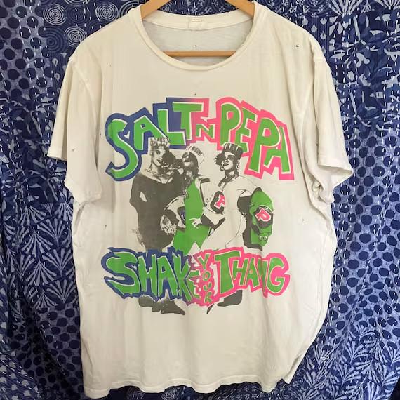

Vintage Salt N Pepa Band Cotton Shirt Unisex Concert S to 5XL EL166 Unisex T-Shirt L