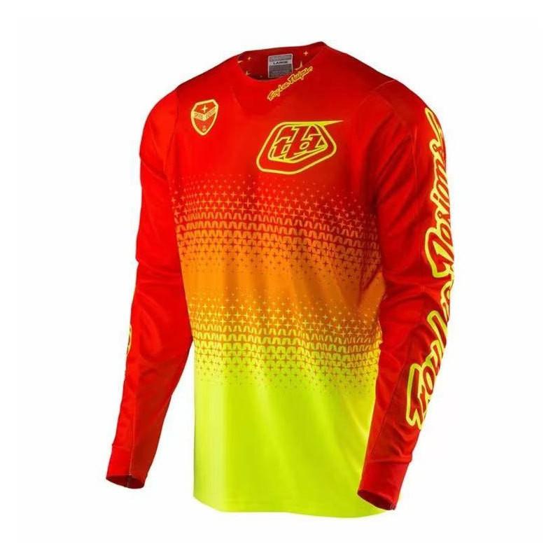 Men Women Mountain Bike Cycling Jersey Quick Dry Breathable Off-Road Motorcycle Riding Shirt