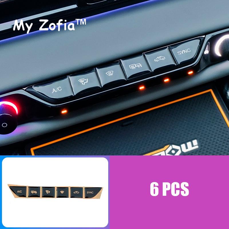 

For New DODGE Attitude GT GAC Empow 2024 2025 Car Protective Film Central Control Shift Button Conditioning Button Accessories