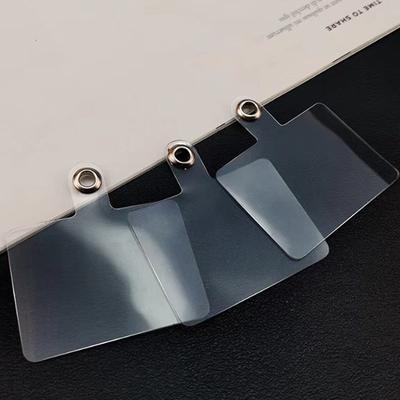 10Pcs Universal Detachable Transparent Mobile Phone Lanyard Patch Lanyard Gasket