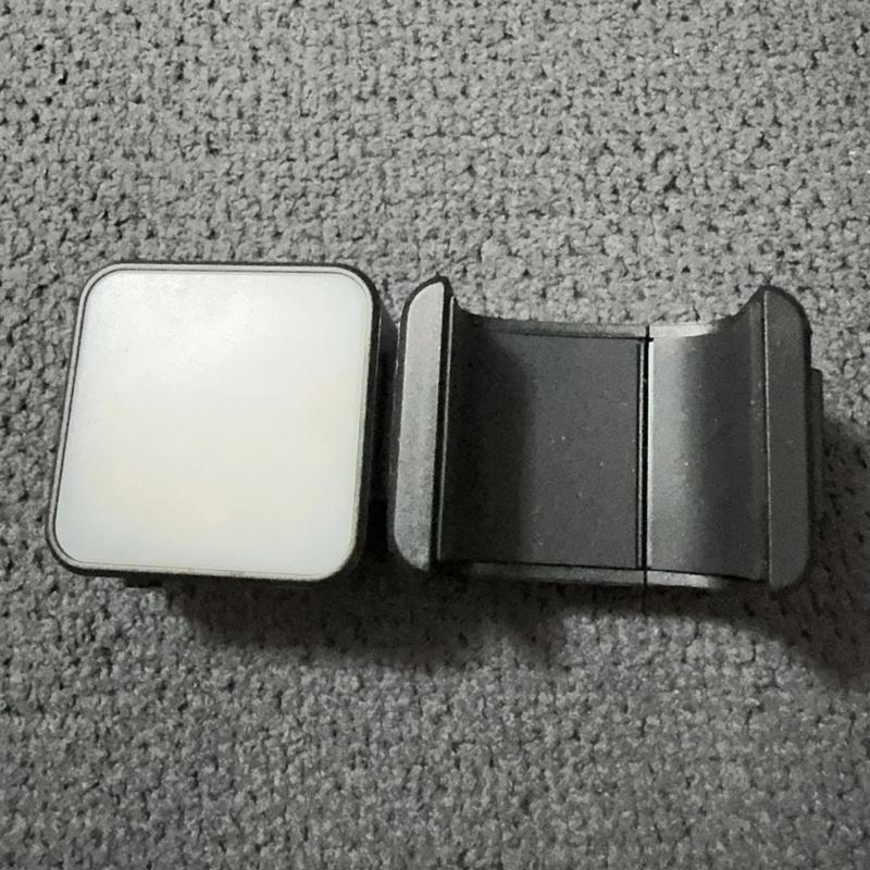 Photography Light Fit for Pocket 3 Adjustable Brightness Soft Lighting Auxiliary LED Fill Light Type C Rechargeable