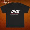 New ONE Championship Logo Black/Grey/Navy/White Size S-5XL Unisex T-Shirt