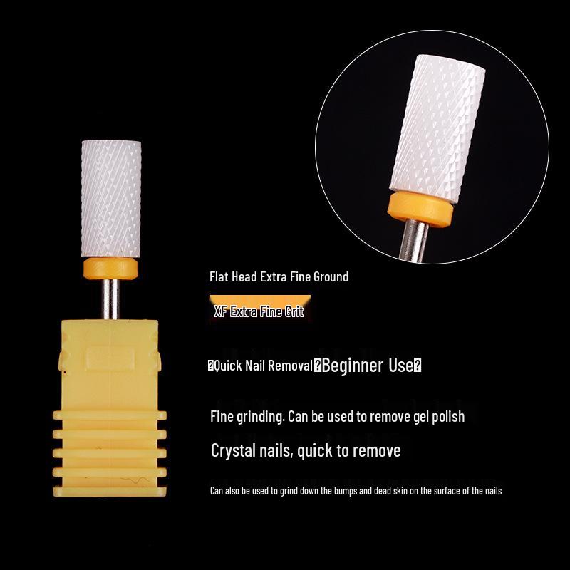 

Ceramic Corn Grinding Bit for Nail & Skin Removal - Heat-Free Manicure Drill Accessory