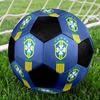 Cbf Pallone da Calcio a 5 Colorato Cucito a Macchina PVC Taglia 5 Pronto per Allenamento di Squadra e Competizione Durevole Alta Rimbalzo Fresco Regalo Sportivo