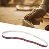 10pcs 240 Grit Sanding Belt 533 X 9mm Abrasive Band Strap Aluminum Oxide Sandpaper  Rust Removal