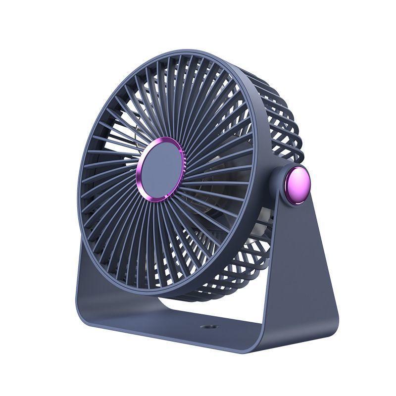 

Rechargeable Brushless U-Shaped Wall-Mounted Silent Desk Fan with Large Wind Power 6-inch