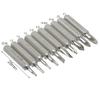 10-Piece 4mm Phillips, Flat, Torx Mobile Repair Bit Set - 25mm Short Length