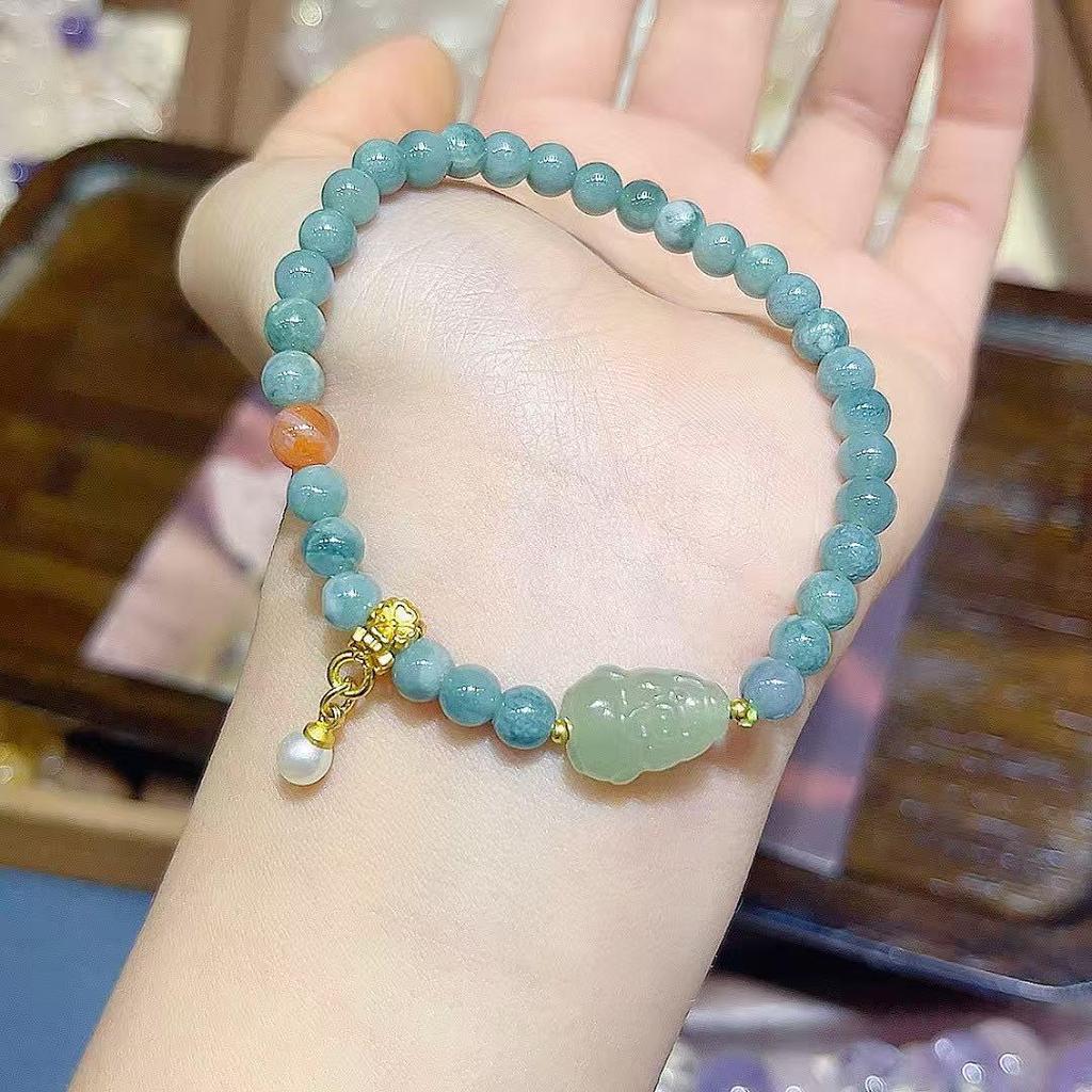 Hetian Jade Pixiu Zodiac Bracelet – Simple Unisex Design