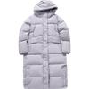 FILA Urban Tech Long Fashion Warm Hooded Coat Women Outerwear Lavender T11W341910F-PU