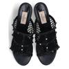 VALENTINO RockStuds Mesh Slide Sandals shoes 40 blackUsed