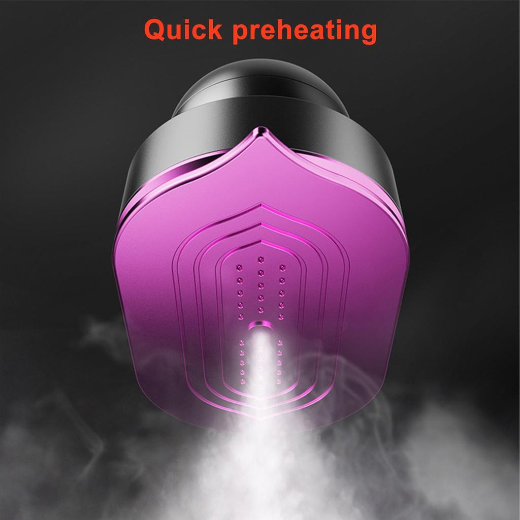 Ulepszona przenośna mini maszyna do prasowania - obrotowy ręczny parowy żelazko - składany podróżny ubiór do ubrań z tkaniny - dobry do domu i podróży