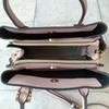 [mauve] Belt Design 2-Way Handbag, Small (Light Gray)