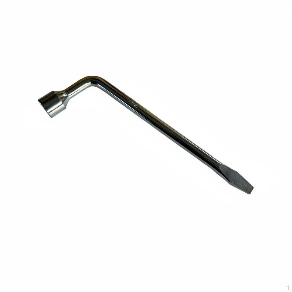 LShaped Tire Wrench HighStrength Alloy Steel Lug Nut NonSlip Grip Iron