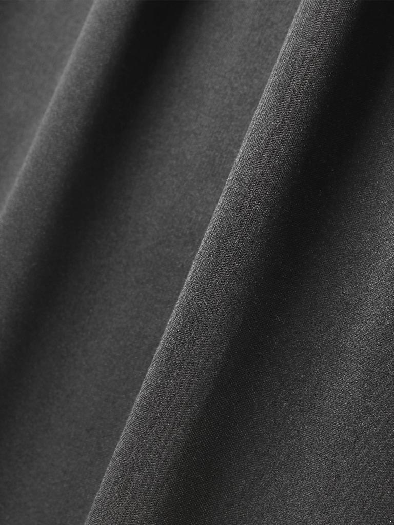 Women Stylish Clothing Elastic Waistband Lace Hem Skirt Thin Silk Satin Solid Color Inner Skirt