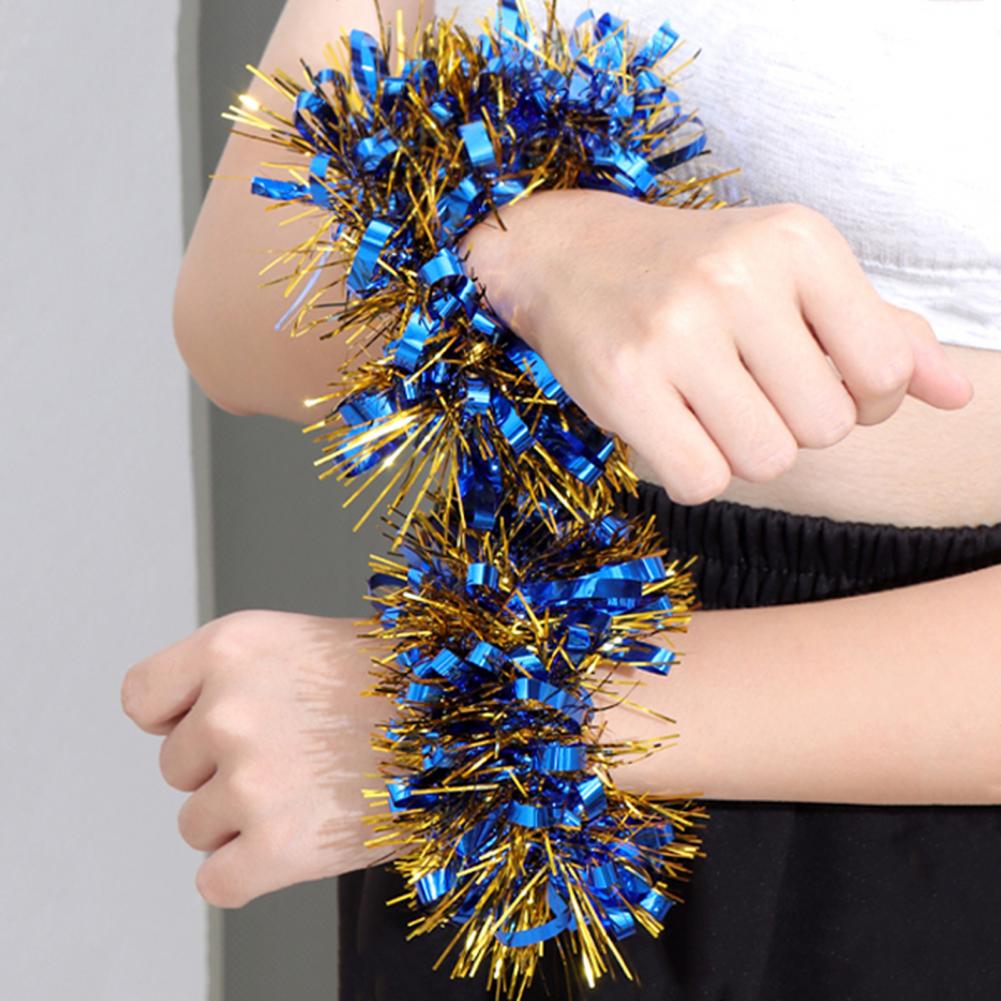 Cheerleader Wristband Sparkling Cheer Wristband Cheerleading Pom Poms Set with Elastic Wristband Ponytail for Team for Holiday