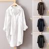 2025 Autumn Fashion Women's Double Pocket Long Sleeve Temperament Top Coat