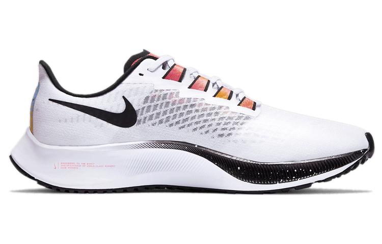 Nike Air Zoom Pegasus 37 Weiß Mehrfarbig Karmesinrot CZ7864-100