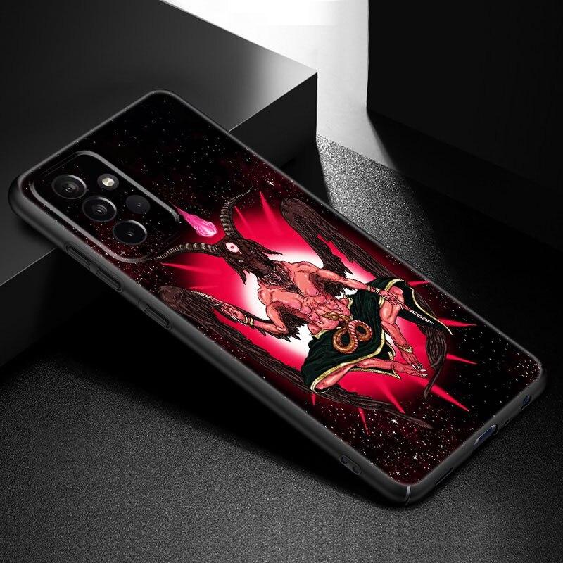 Satanic Scary Skull Phone Case For Samsung Galaxy A21 A30 A50 A52 S A13 A22 A32 A33 A53 A73 5G A11 A12 A31 A51 A70 A71 A72 Cover