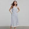 Chuyu Women's Floral Print Summer Suspender Dress