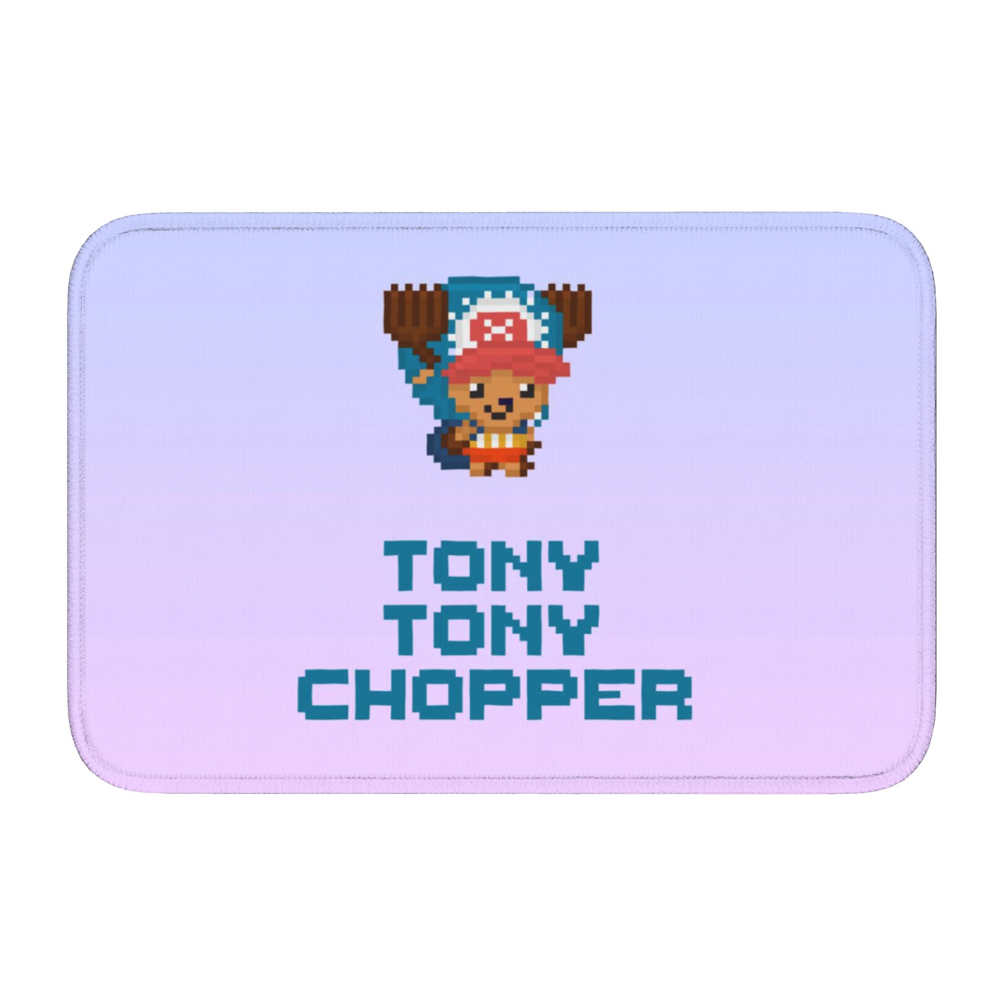 

Tony Tony Chopper Doormat Anti-Slip Bath Kitchen Welcome Mat Toilet Door Floor Entrance Carpet Rug Footpad 60cm x 90cm