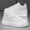 22 spring and summer new breathable thick-soled heightening couple board shoes casual shoes