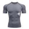 Men's T-shirt Men Running Sport T Shirt Men Compression Fitness Tops Tee Quick DryTight Training Gym Sport Running Shirts