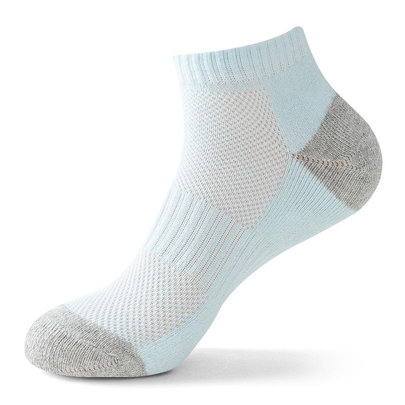 Women Ankle Running Socks Outdoor Sports Colorful Cotton Thin Breathable Athletic Short Invisible Low Cut Boat Socks