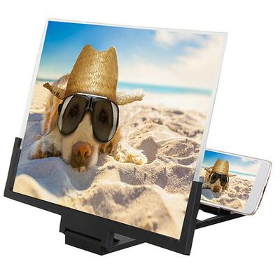 14 Inch Screen Amplifier 3D Portable Screen Magnifier Radiation Protection Mobile Phone Video HD Video Magnifying Glass Stand