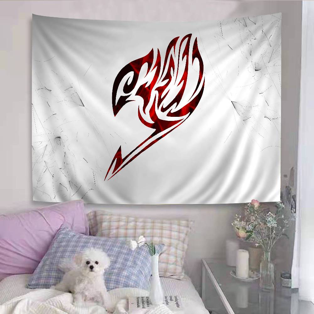 Anime Ffairy Tail DIY Wall Tapestry for Living Room Home Dorm Decor Wall Art Decor